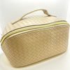 Woven Nude Cosmetic Bag
