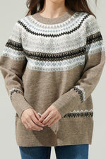 McNeal Fair Isle Crewneck Sweater