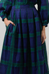 Mistletoe Kisses Tartan Plaid Skirt