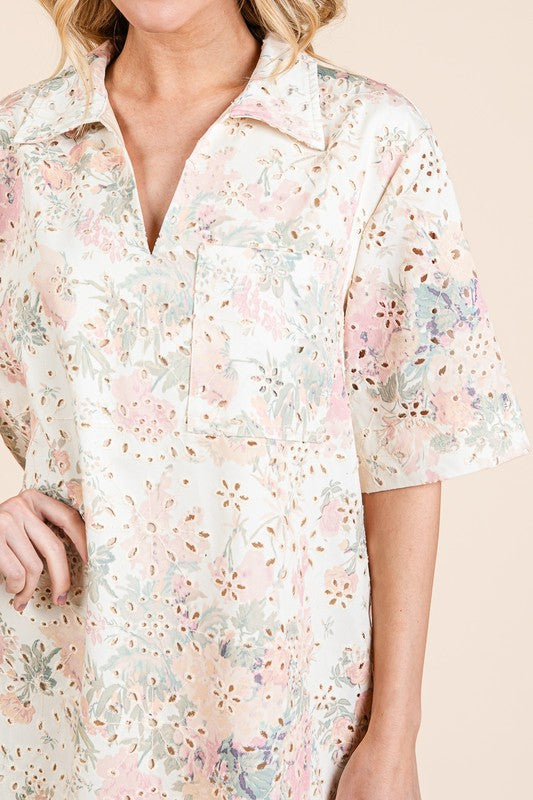 Next Thing You Know Eyelet Dress
