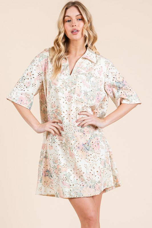 Next Thing You Know Eyelet Dress