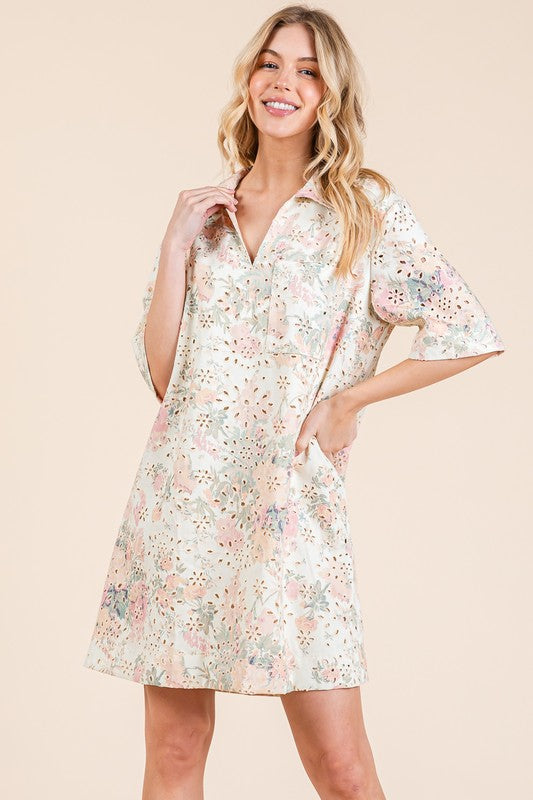 Next Thing You Know Eyelet Dress