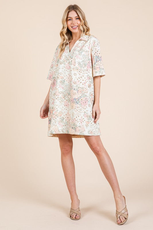 Next Thing You Know Eyelet Dress
