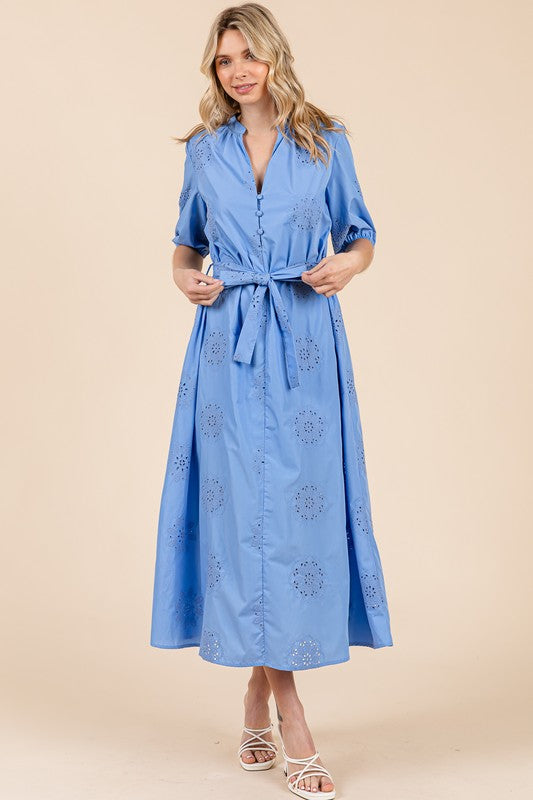 Boardwalk Together Eyelet Dress