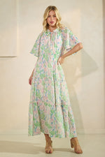Keep Coming Back Eyelet Maxi Dress