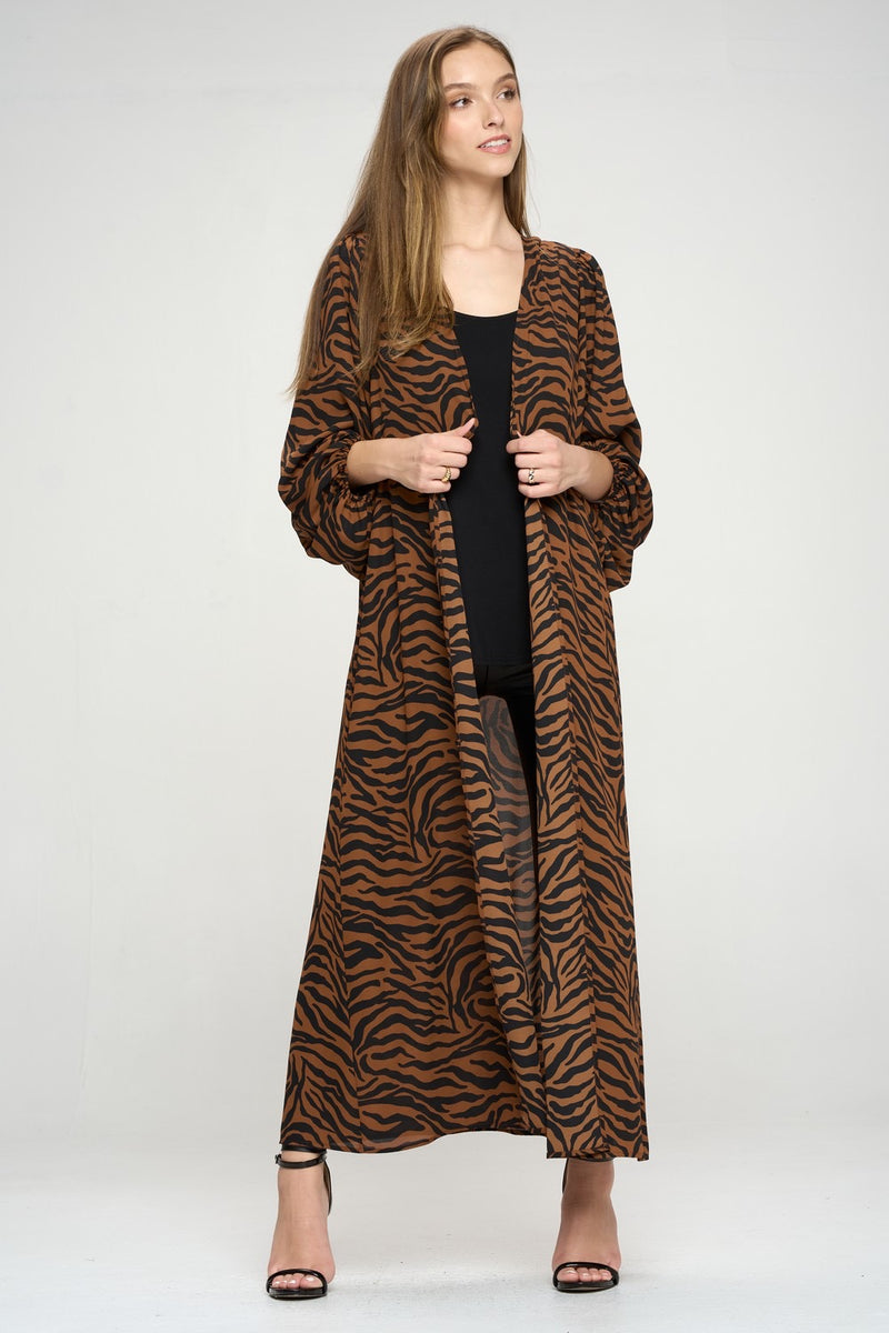 On The Prowl Duster in Brown