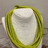 8-Strand Rope Necklace in Citrus