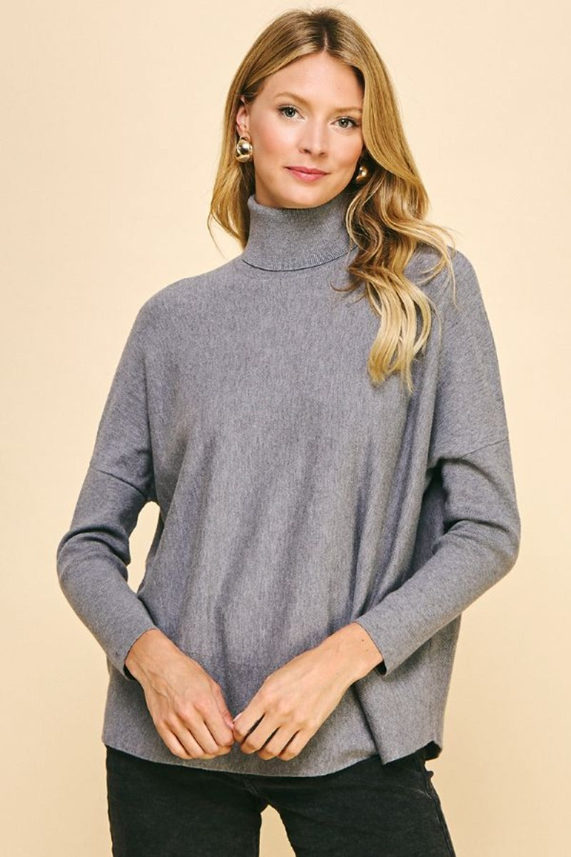 Modern Muse Sweater in Grey