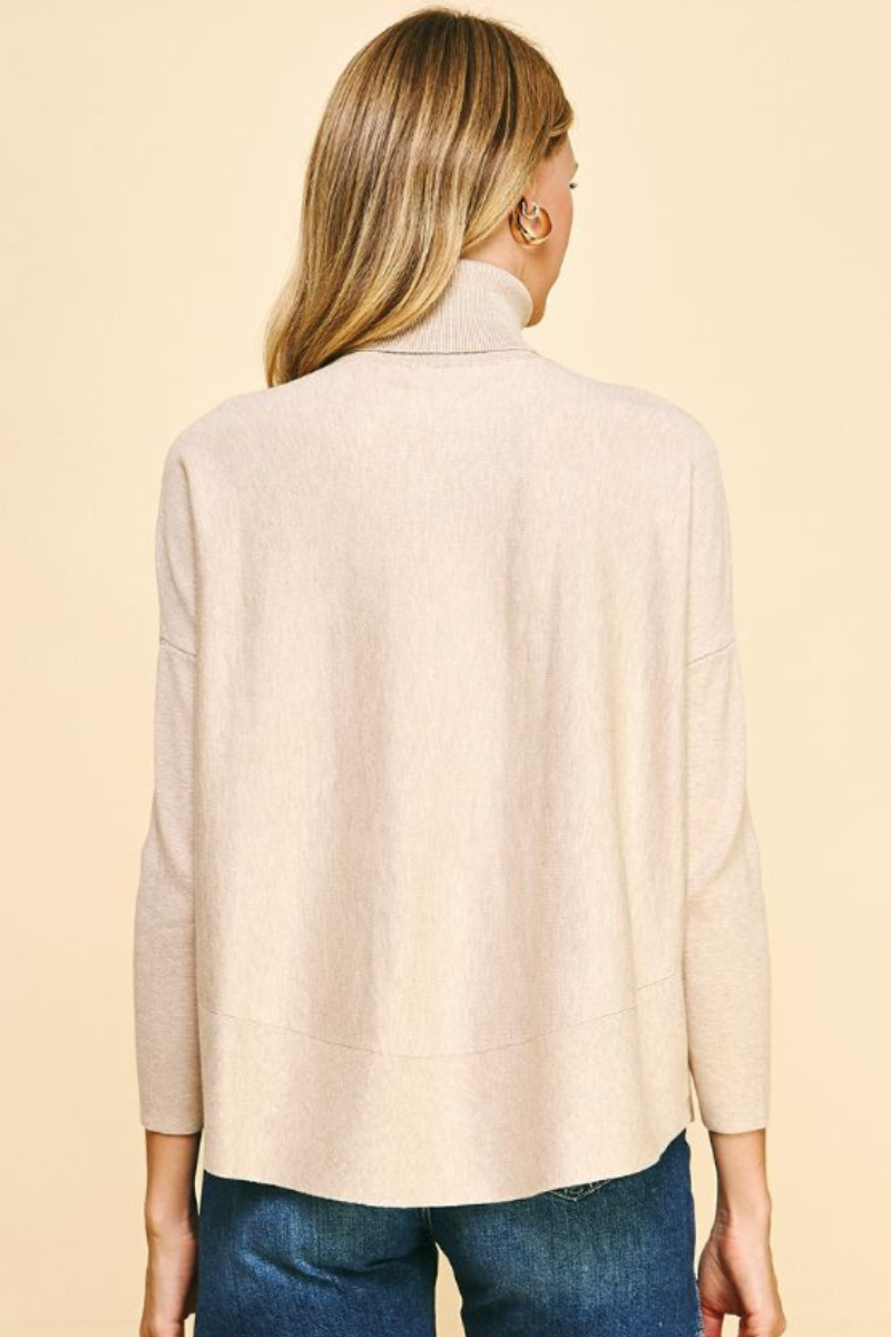 Modern Muse Sweater in Taupe