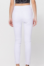 Cello Skinny Pull On Jeans in White