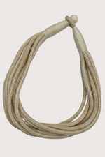 8-Strand Rope Necklace in Ecru