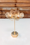 Gold + Pearl Flower Earrings