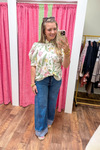 Elegant Garden Top in Cream