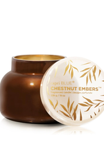 Capri Blue - Autumn Glow Chestnut Embers Signature Candle, 19 oz
