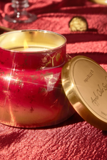 Capri Blue - Apple Cider Social Glimmer Signature Candle, 19 oz