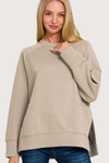 Best One Yet Crew Sweatshirt in Taupe