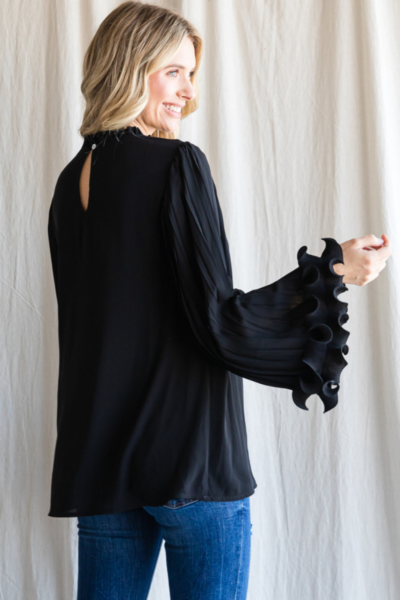 Simple But Fun Top in Black