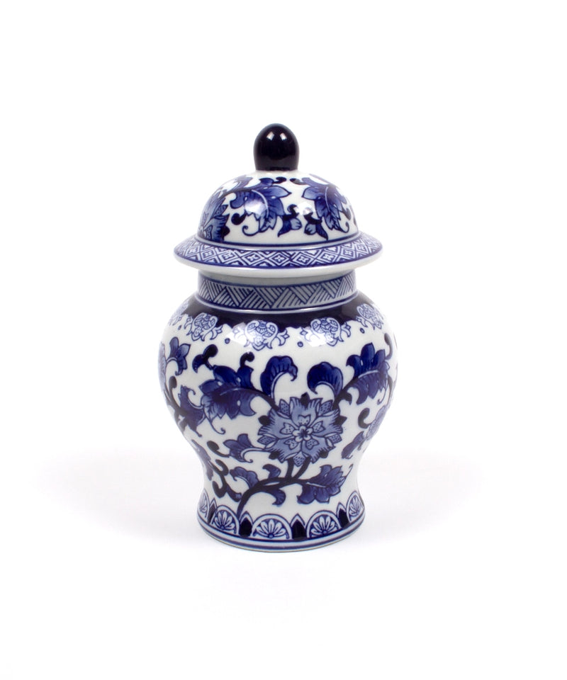 Blue Chinoiserie Ginger Jar - Small