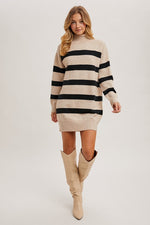 Hot Coco Kisses Sweater Dress