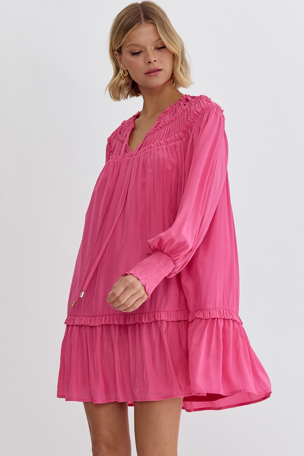 Simply Sweet Shift Dress in Pink