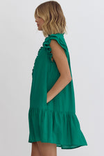 Sounds Of Joy Dress in Kelly Green