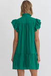 Sounds Of Joy Dress in Kelly Green