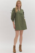 All For You Dress in Olive