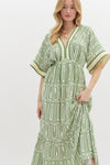 It's Your Thing Maxi Dress in Green