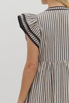 Let Me Know Midi Dress in Black