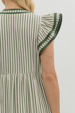 Let Me Know Midi Dress in Hunter Green