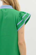 Southern Elegance Dress in Green