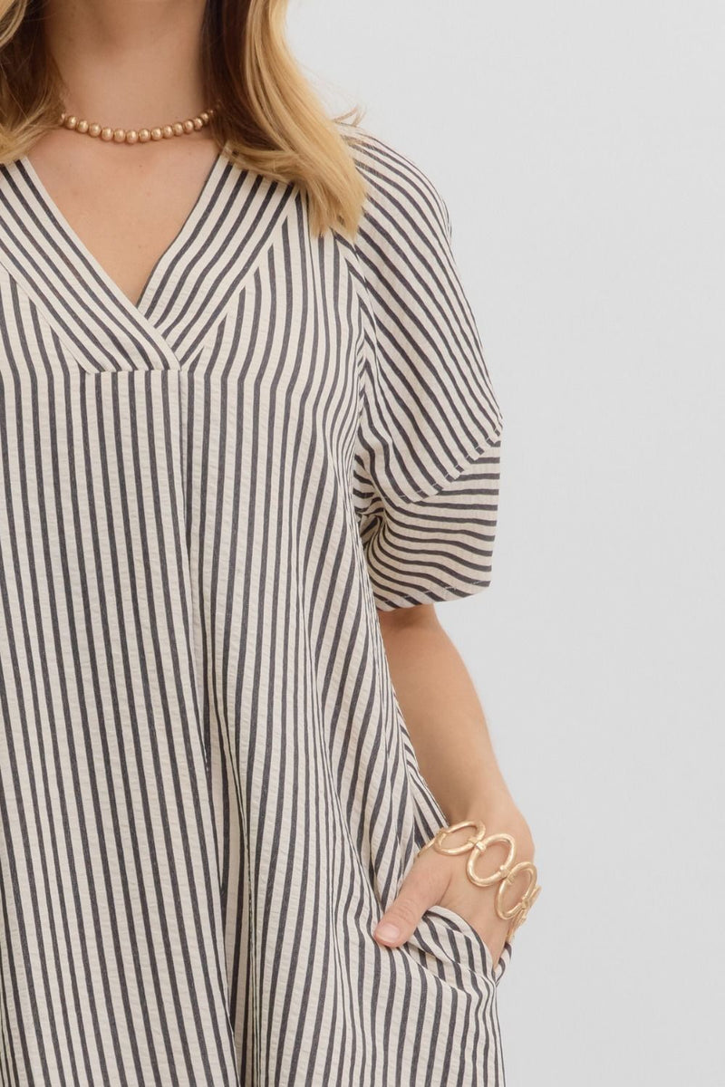 Always The One Midi Dress in Black