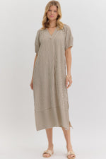 Always The One Midi Dress in Brown