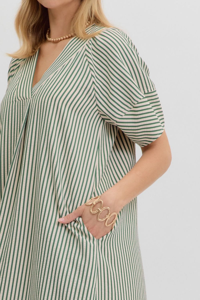 Always The One Midi Dress in Hunter Green