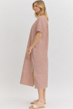 Always The One Midi Dress in Rust