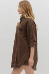 Sweet Simple Truth Dress in Chocolate