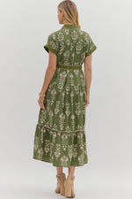 Without Hesitation Maxi Dress in Green