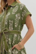 Without Hesitation Maxi Dress in Green