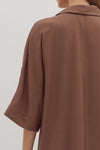The Margot Caftan Dress in Brown