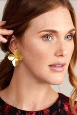 Garden Party Earrings in Gold