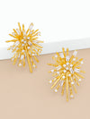 Crystal Starburst Stud Earrings