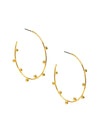 Beaded Hoop Earrings