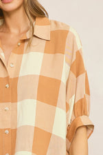 Pumpkin Patch Top in Camel