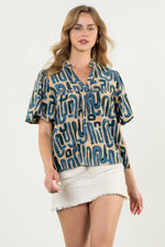 Think It Through Puff Sleeve Top