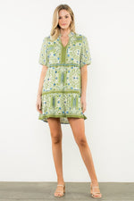 Just Wait And See Multi Print Dress