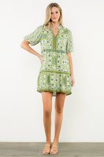 Just Wait And See Multi Print Dress
