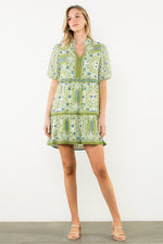 Just Wait And See Multi Print Dress