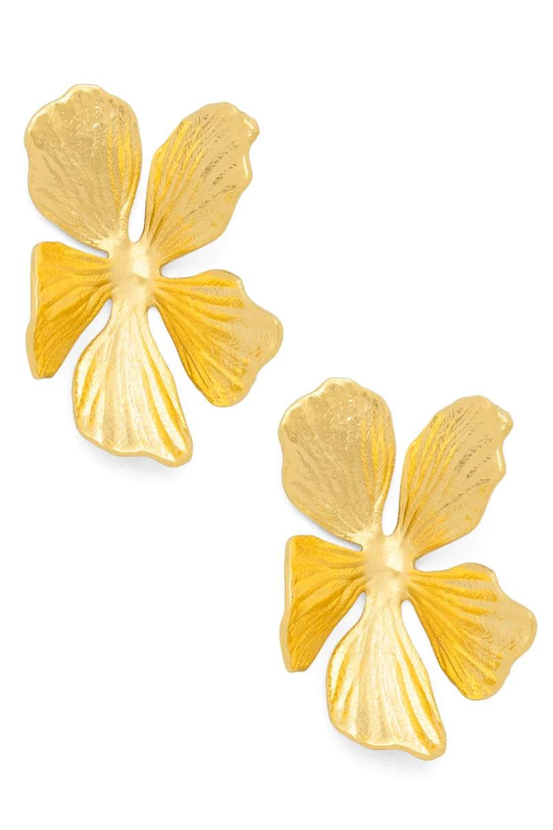 Bloom Into Gold Earrings