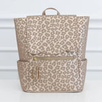 Hollis Frilly Full Size Backpack - Leopard