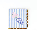 Ginger Jar Floral Paper Beverage Napkins